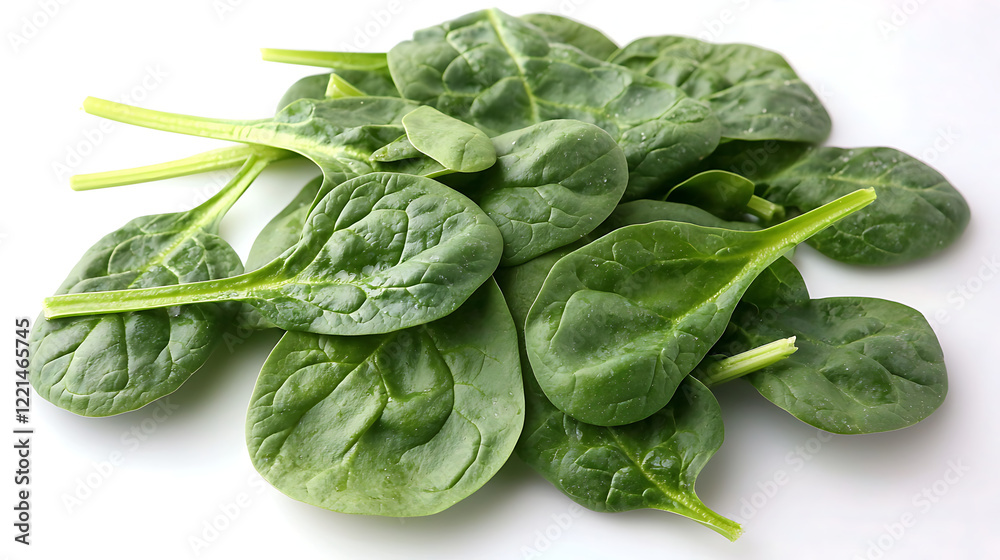 A bunch of fresh spinach leaves are piled on top of each other. generated using AI A bunch of fresh spinach leaves are piled on top of each other. generated using AI