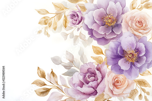 Blooming Reverie A Watercolor Floral Dream 