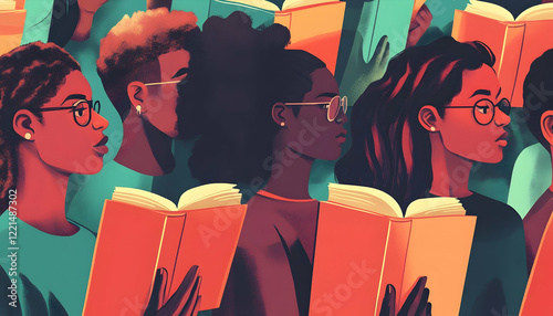 Multiracial students book publication studying
