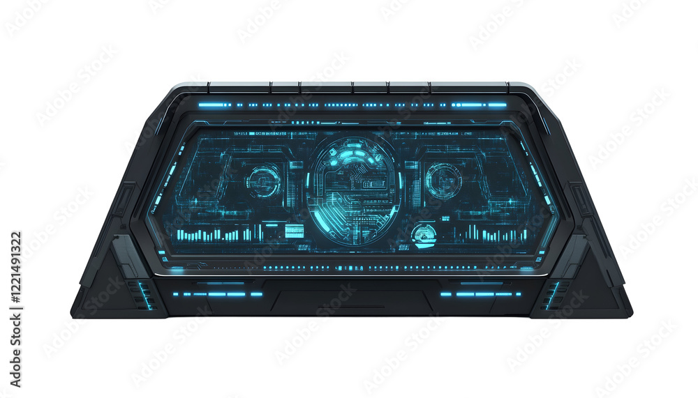 Fototapeta premium Sci-Fi Holo Display