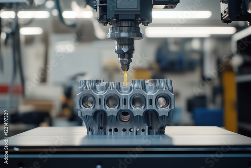 Detailed 3D print with high-resolution additive layering photo