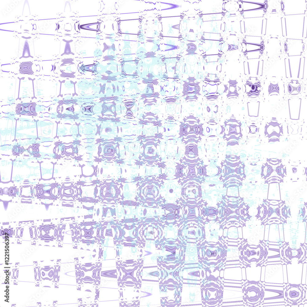 Obraz premium An abstract transparent psychedelic wavy liquid splatter design element overlay.