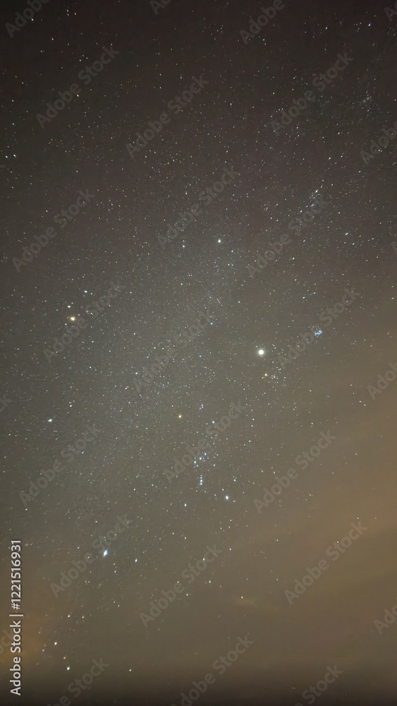 Milky way night scene, universe background, astronomy wallpaper, stars in the sky