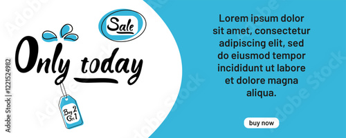 Special promotional sale offering buy two get one free today only