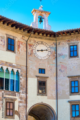 Obraz na płótnie Palazzo dell'Orologio w salonie