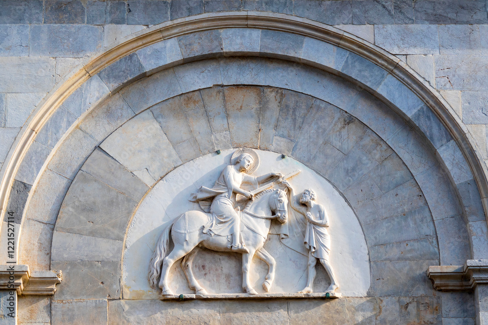 Lunette of the Parrocchia San Martino