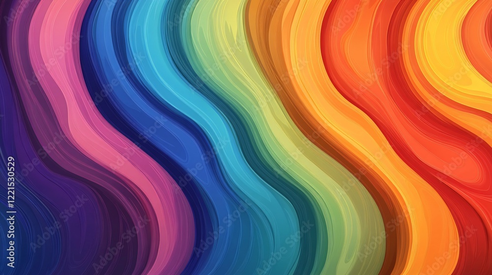 Abstract rainbow wave background. Abstract rainbow wave background.