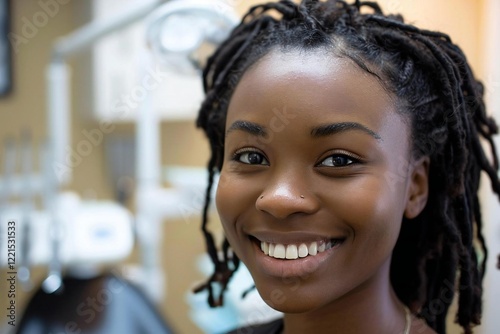 Glistening Grin: How a Young African American Woman Achieved a Beautiful Smile through Dental Care
