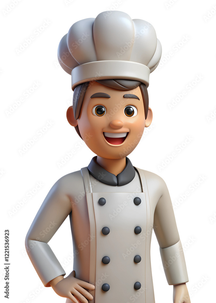 Smiling chef, wearing a toque looking at the camera, concept of catering, restaurant. Smiling chef, wearing a toque looking at the camera, concept of catering, restaurant.