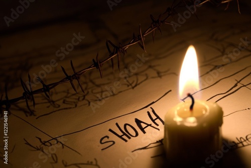 International Holocaust Remembrance day, Memorial, Shoah, AI Generated