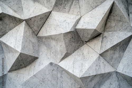 A close-up shot of a concrete wall featuring a clock, perfect for use in designs related to time, architecture, or urban environments photo