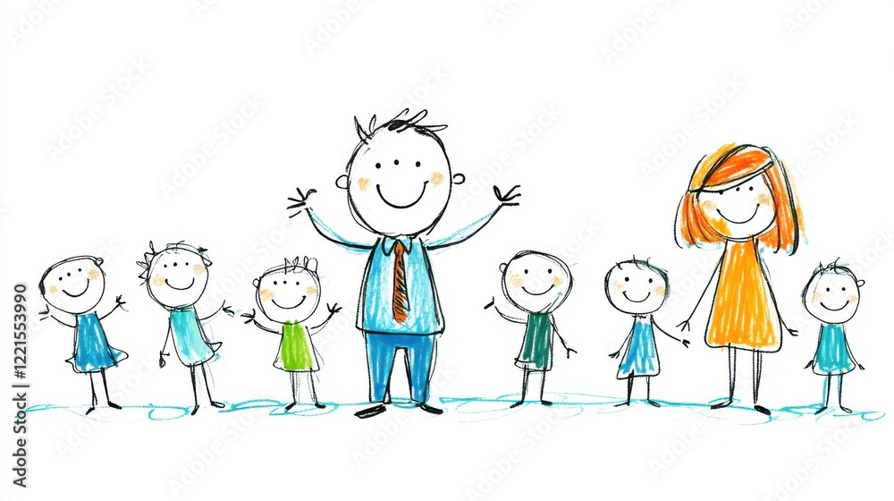 Happy Group of Cartoon Characters Representing Friendship and Togetherness in a Cheerful Environment Happy Group of Cartoon Characters Representing Friendship and Togetherness in a Cheerful Environment