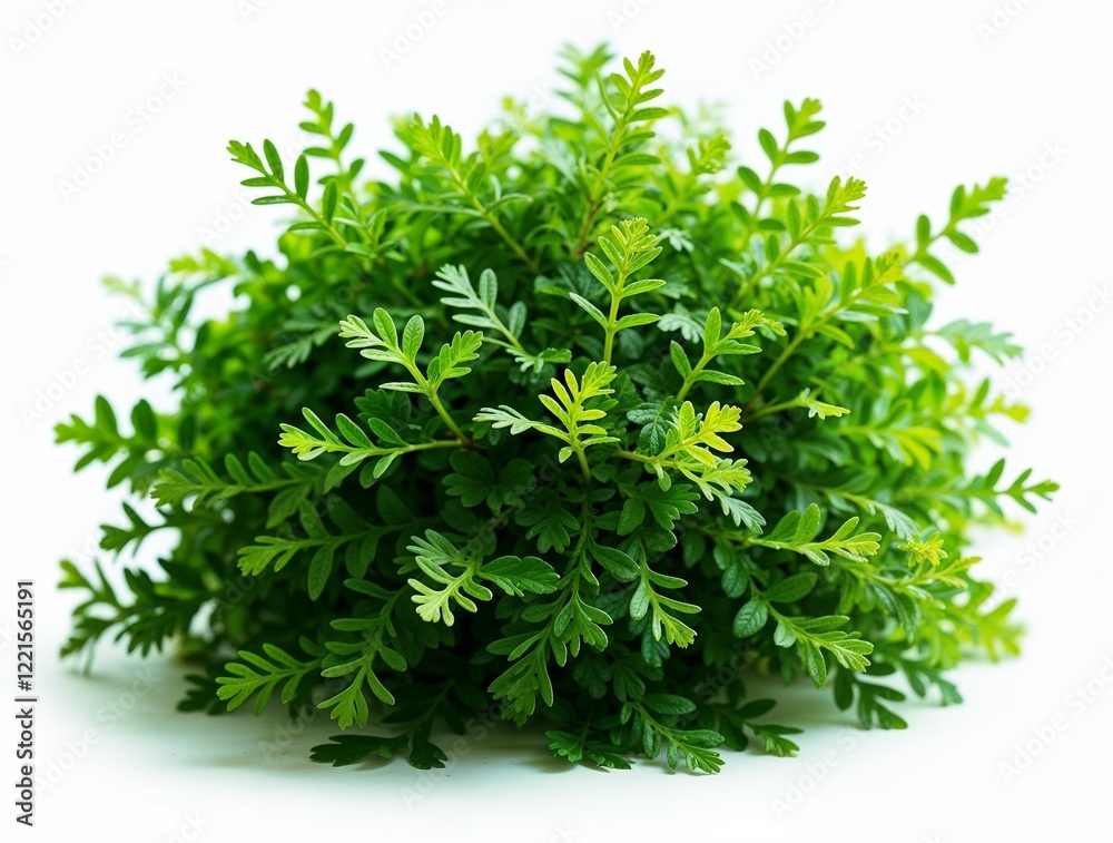 Obraz premium Tropical Green Leafy Bush