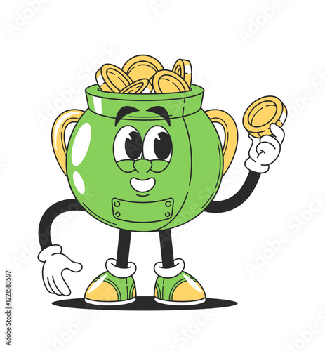 Coin keg patrick day character