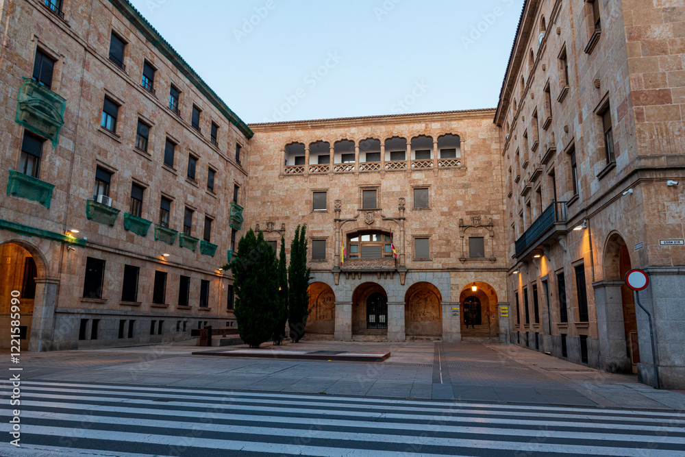 Fototapeta premium salamanca plaza de la constitucion 2025