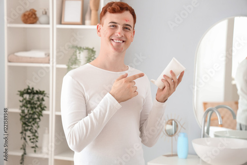Teenage boy with remedy for...