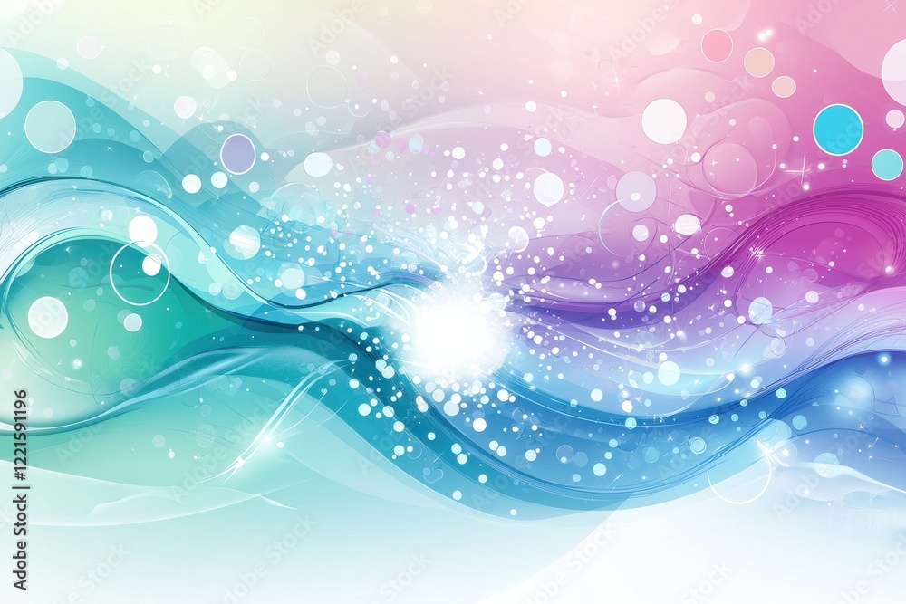 Vibrant abstract background with flowing shapes and splatter effects in pastel colors Vibrant abstract background with flowing shapes and splatter effects in pastel colors
