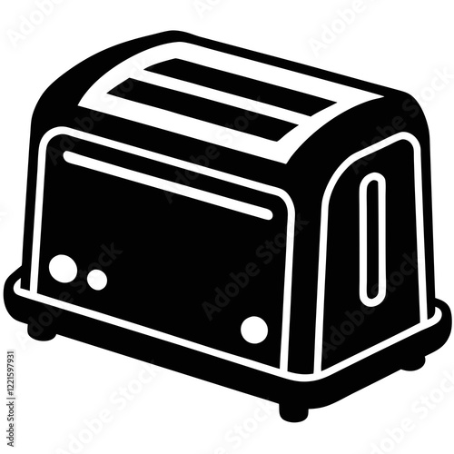 toaster and bread