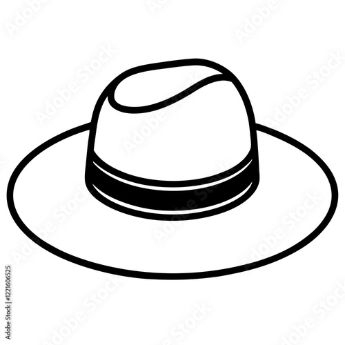 hat isolated on white