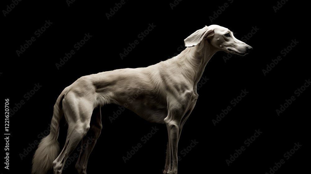 Fototapeta premium saluki portrait