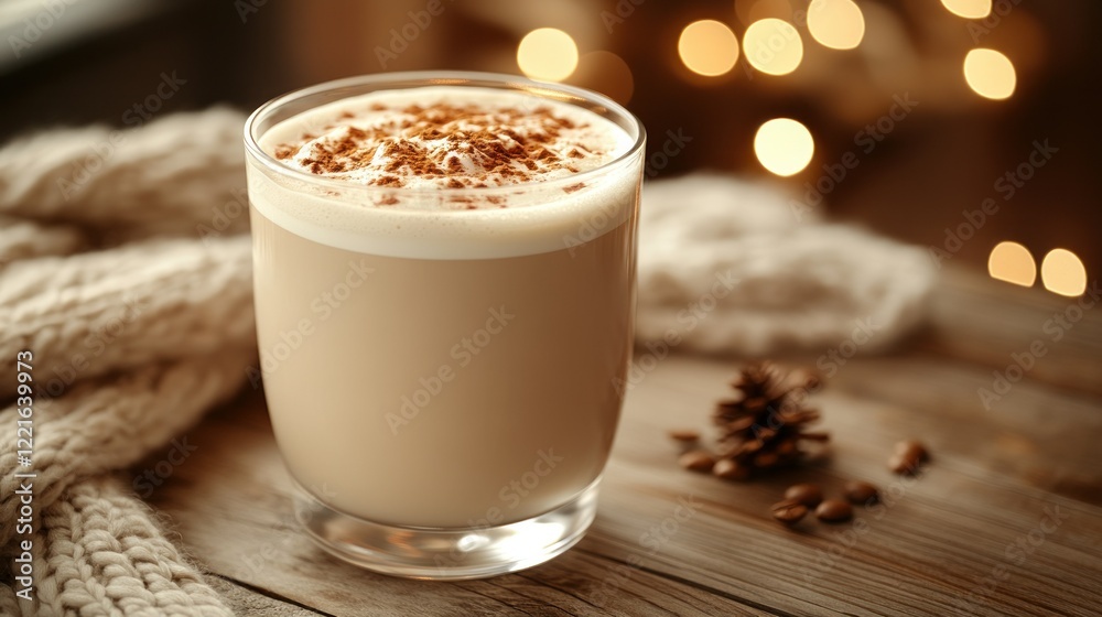 Cozy Winter Latte: A Warm Drink for a Cold Evening Cozy Winter Latte: A Warm Drink for a Cold Evening