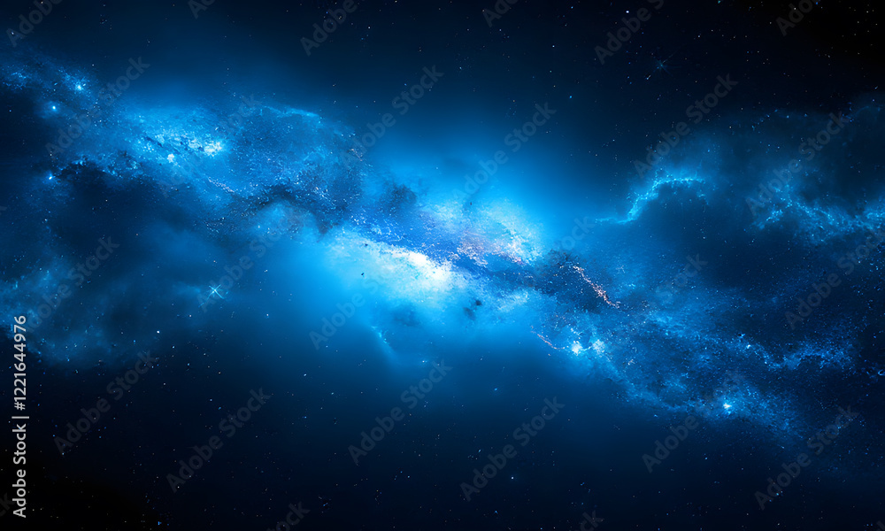 Glowing nebulae, stars in dark space suitable for science fiction, astronomy, or space-related concepts. Perfect for backgrounds, book covers, or posters Glowing nebulae, stars in dark space suitable for science fiction, astronomy, or space-related concepts. Perfect for backgrounds, book covers, or posters
