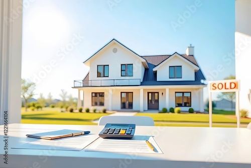 House Sold - Real Estate Closing Documents and Calculator