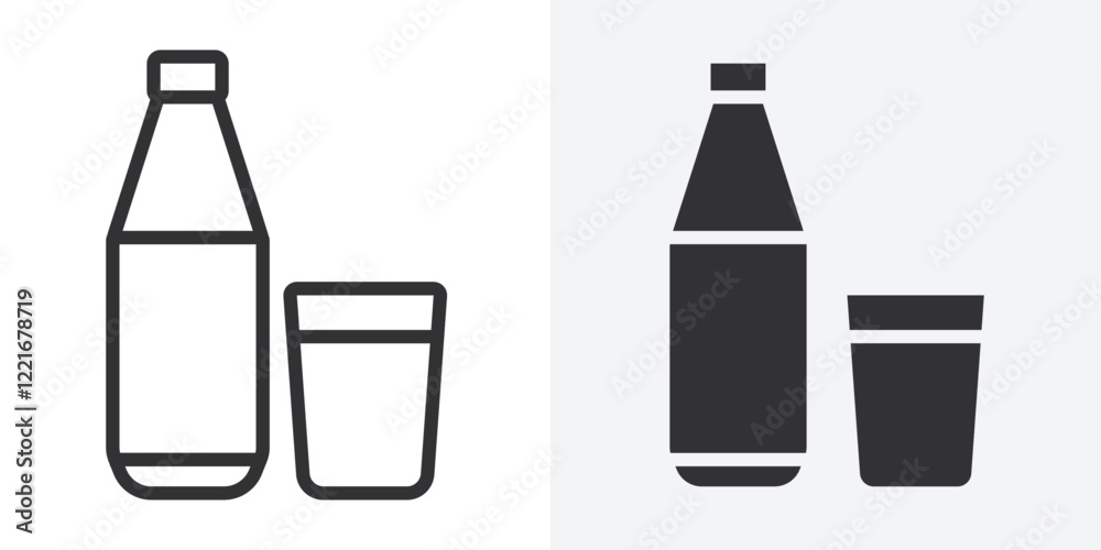 drink icon Outline vector sign drink icon Outline vector sign