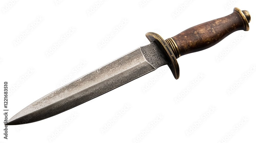 Antique Dagger: A timeless and intricate antique dagger with a gleaming blade and a weathered wooden handle. Its craftsmanship showcases the meticulous artistry of a bygone era. Antique Dagger: A timeless and intricate antique dagger with a gleaming blade and a weathered wooden handle. Its craftsmanship showcases the meticulous artistry of a bygone era.