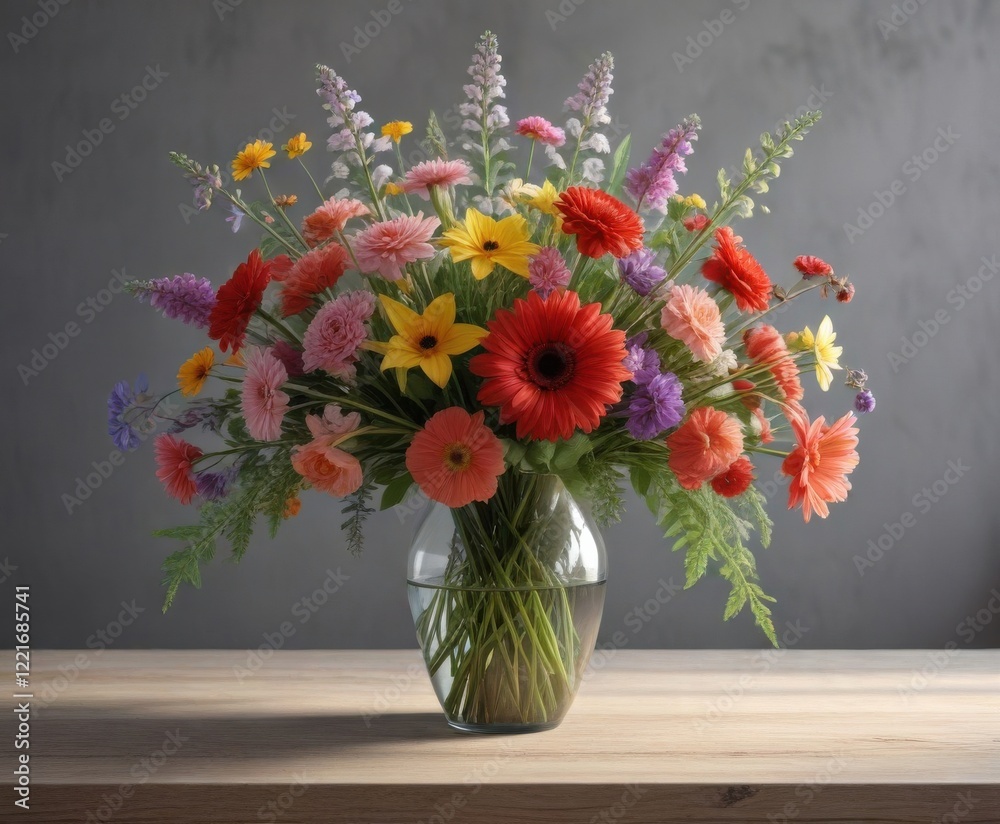 custom made wallpaper toronto digitalFloral arrangement with seasonal flowers in a vase, arrangement, flowers, greenery