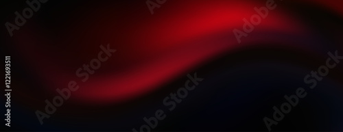 Abstract background with a flowing red and black gradient.