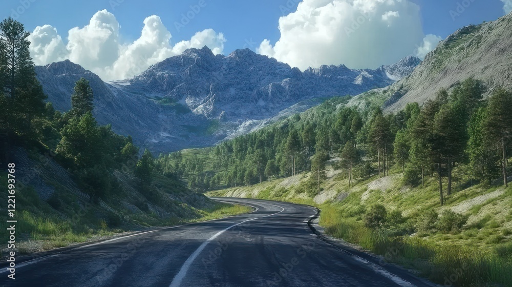 smooth asphalt road is a favorite for young people to cycle smooth asphalt road is a favorite for young people to cycle
