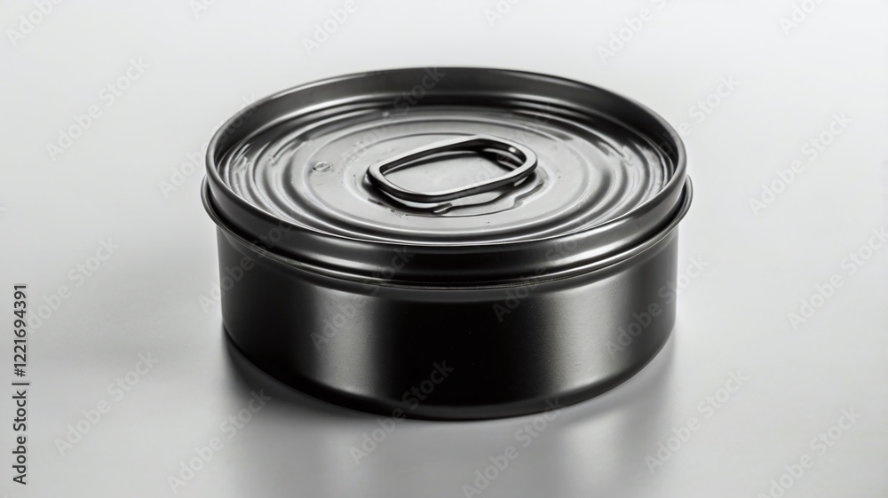 metal black tin can on white background Include clipping path
metal black tin can on white background Include clipping path