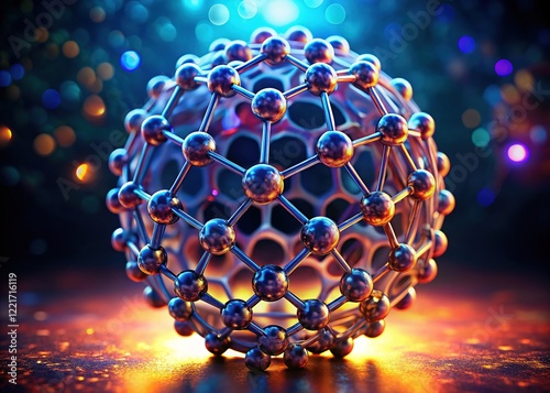 C60 Nanoball - Stunning 3D Structure photo