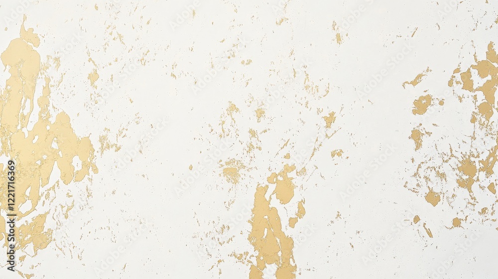 Elegant Gold Foil Texture with Delicate Veins and Sophisticated Shine