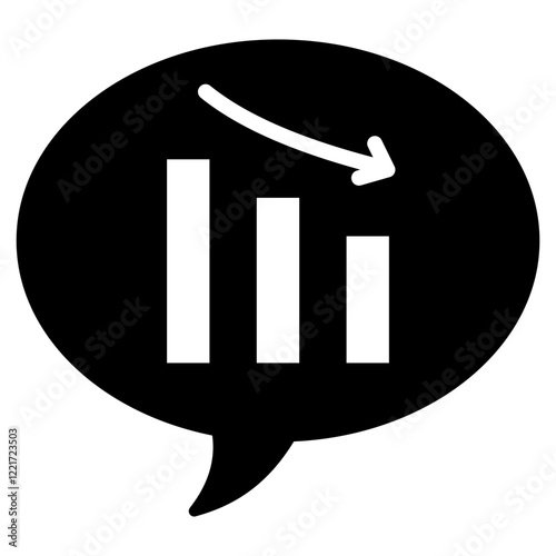 Language Attrition Glyph Icon