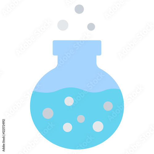 Ideal Gas Law Flat Icon