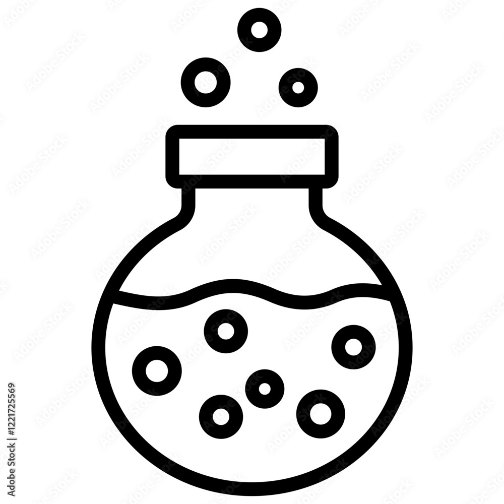 Ideal Gas Law Outline Icon