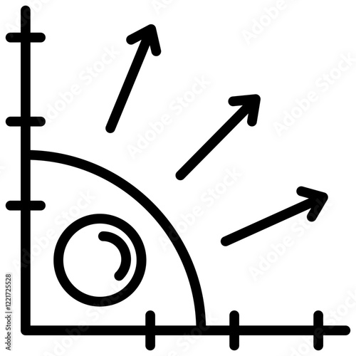 Kinematics Outline Icon