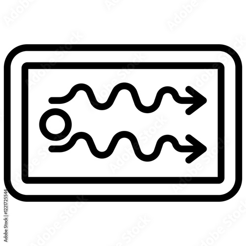 Photon Outline Icon