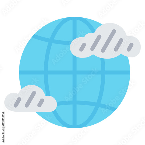 Pollution Flat Icon