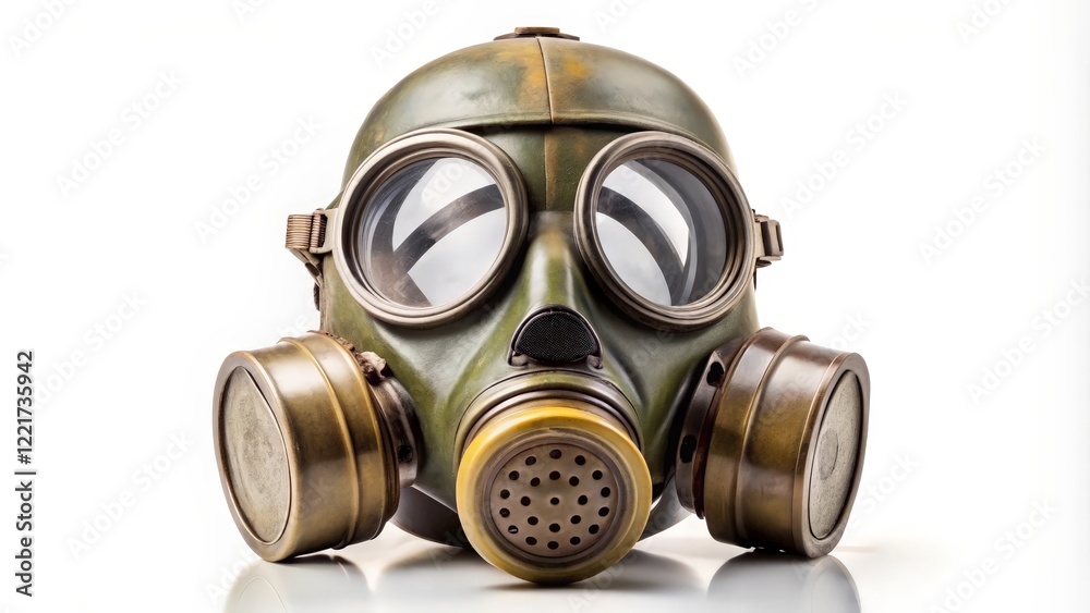 Gas Mask, Protective Gear, Safety Equipment Gas Mask, Protective Gear, Safety Equipment