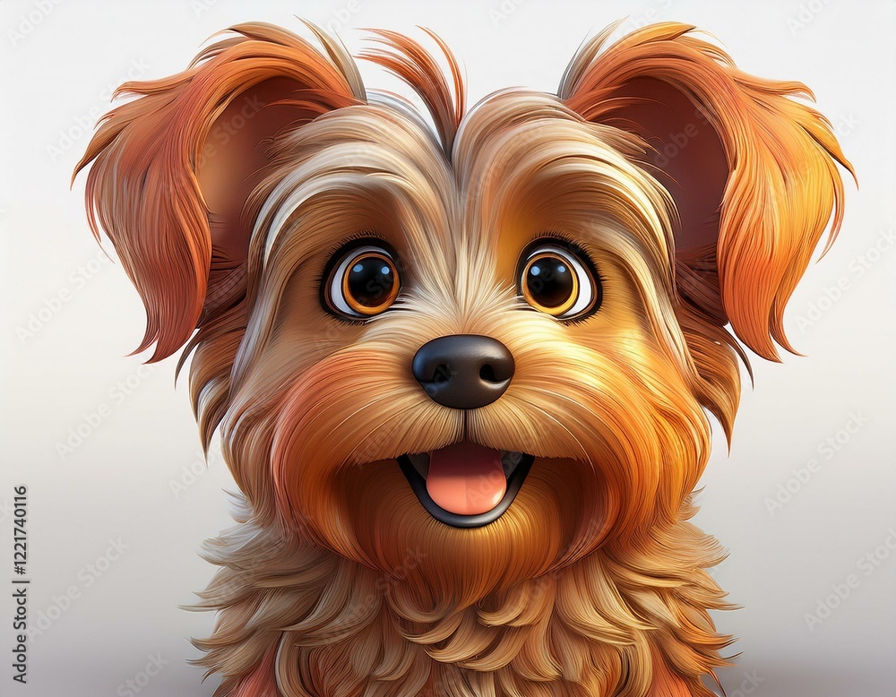 Naklejka premium Yorkshire Terrier