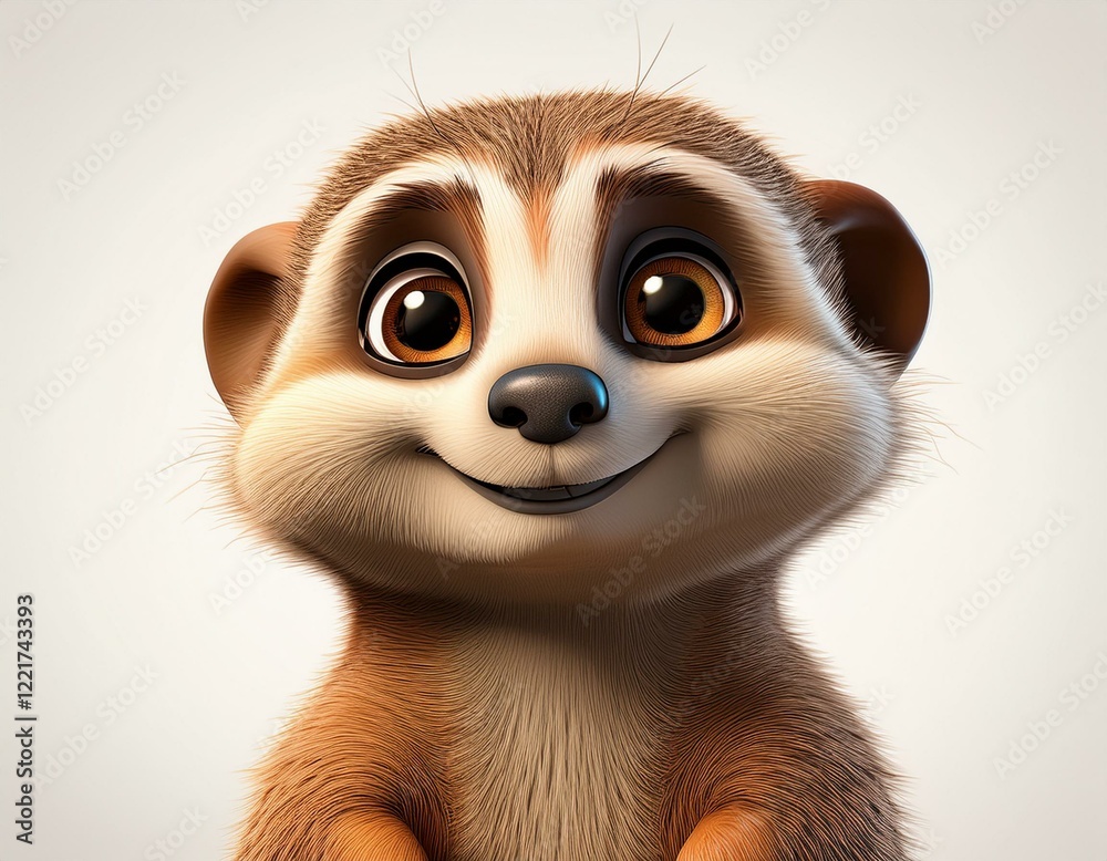 Obraz premium Erdmännchen