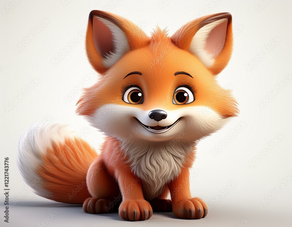Obraz premium Niedlicher Fuchs