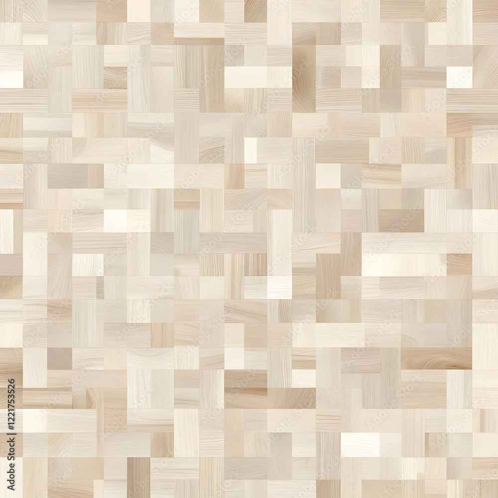 Beige wood block texture background Beige wood block texture background
