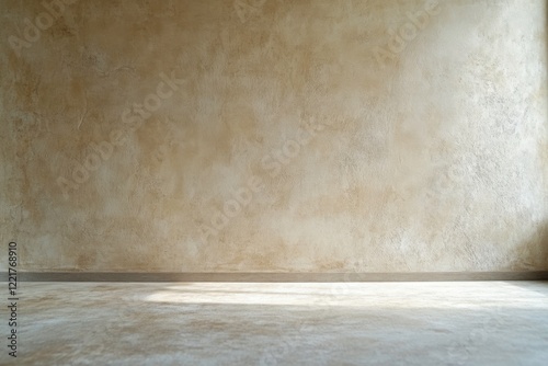 concrete wall and floor