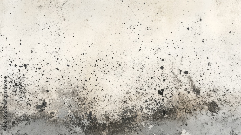 Obraz premium Abstract Background Texture With Black Spatter