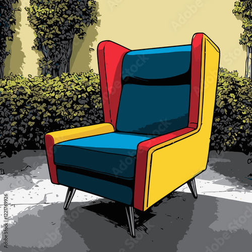vector chair for design needs 