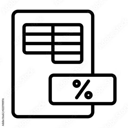 Tax Bill Icon